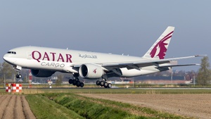 Photo of A7-BFP - Boeing 777-F operated by Qatar Airways Cargo
