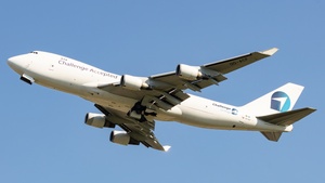 Photo of OO-ACF - Boeing 747-4EVF(ER) operated by Challenge Airlines BE