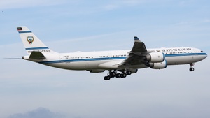 Photo of 9K-GBA - Airbus A340-541 operated by Government of Kuwait