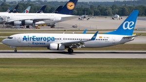 Photo of EC-OBJ - Boeing 737-8GJ operated by Air Europa Express (opb Aeronova)