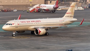 Photo of VT-ATV - Airbus A320-251N operated by Vistara