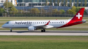 Photo of HB-JVP - Embraer ERJ-190LR operated by Helvetic Airways