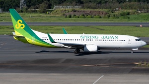 Photo of JA02GR - Boeing 737-86N operated by Spring Japan