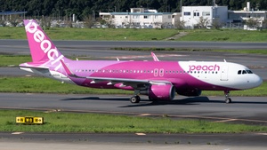 Photo of JA10VA - Airbus A320-214 operated by Peach Aviation