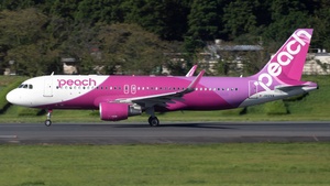 Photo of JA12VA - Airbus A320-214 operated by Peach Aviation