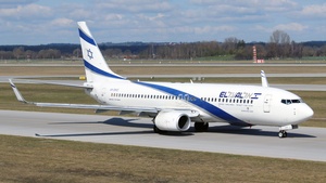 Photo of 4X-EKO - Boeing 737-86Q operated by El Al Israel Airlines