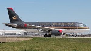 Photo of JY-AYM - Airbus A319-132 operated by Royal Jordanian Airlines