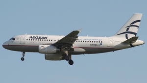 Photo of SX-DGG - Airbus A319-132 operated by Aegean Airlines