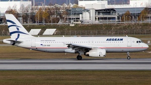 Photo of SX-DGD - Airbus A320-232 operated by Aegean Airlines