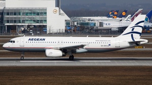 Photo of SX-DVX - Airbus A320-232 operated by Aegean Airlines
