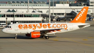 Photo of G-EZDF - Airbus A319-111 operated by easyJet
