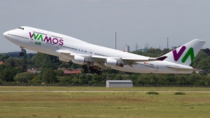 Photo of EC-MRM - Boeing 747-4H6 operated by Wamos Air
