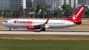 Photo of TC-CON - Boeing 737-81D operated by Corendon Airlines