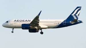 Photo of SX-NEE - Airbus A320-271N operated by Aegean Airlines