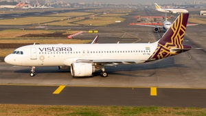 Photo of VT-TQL - Airbus A320-251N operated by Vistara