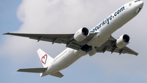 Photo of TC-MGG - Boeing 777-3ZG(ER) operated by Mavi Gök Airlines