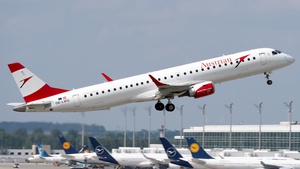 Photo of OE-LWG - Embraer ERJ-195LR operated by Austrian Airlines