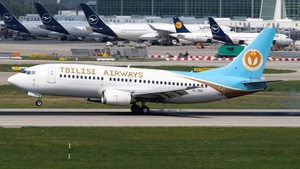 Photo of 4L-TBA - Boeing 737-37Q operated by Tbilisi Airways