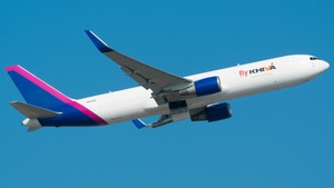 Photo of UK67014 - Boeing 767-304(ER)(BCF) operated by Fly Khiva