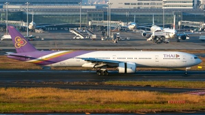 Photo of HS-TKU - Boeing 777-3D7(ER) operated by Thai Airways International