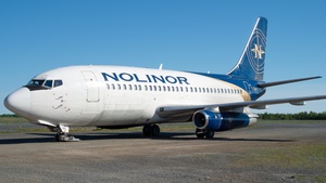 Photo of C-GNLK - Boeing 737-2K2C(Adv) operated by Nolinor Aviation