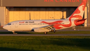 Photo of C-GAIG - Boeing 737-2S2C(Adv) operated by Air Inuit