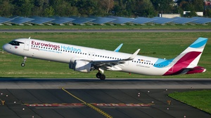 Photo of D-AEEA - Airbus A321-251NX operated by Eurowings