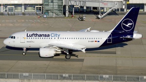 Photo of D-AIBP - Airbus A319-112 operated by Lufthansa City Airlines