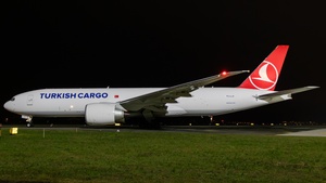 Photo of TC-LJY - Boeing 777-F operated by Turkish Airlines Cargo