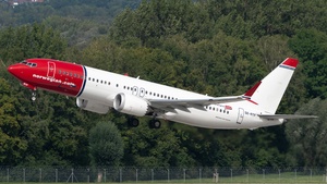 Photo of SE-RTF - Boeing 737 MAX 8 operated by Norwegian Air Sweden
