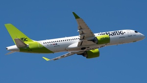 Photo of YL-ABE - Airbus A220-300 operated by airBaltic