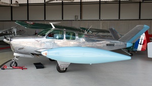 Photo of N980SE - Beechcraft J35 Bonanza operated by Luftraum Süd - Das Fliegende Museum