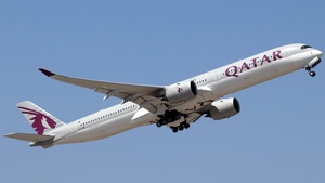 Photo of A7-AOB - Airbus A350-1041 operated by Qatar Airways