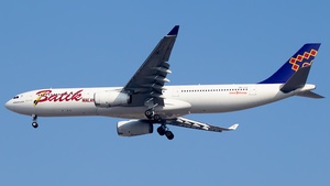 Photo of 9M-LFD - Airbus A330-343 operated by Batik Air Malaysia