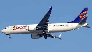 Photo of 9M-LRW - Boeing 737 MAX 8 operated by Batik Air Malaysia