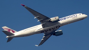 Photo of A7-ALZ - Airbus A350-941 operated by Qatar Airways