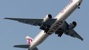 Photo of A7-BAU - Boeing 777-3DZ(ER) operated by Qatar Airways