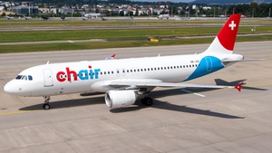 Photo of HB-JOS - Airbus A320-214 operated by Chair Airlines