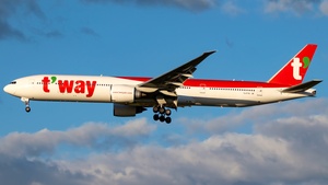 Photo of HL8706 - Boeing 777-367(ER) operated by T'Way Air