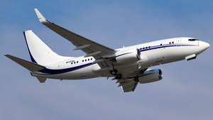 Photo of N737AG - Boeing 737-7BF(BBJ) operated by Funair Corp.