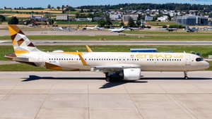 Photo of A6-LRC - Airbus A321-251NX operated by Etihad Airways