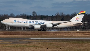Photo of OE-LFD - Boeing 747-87UF operated by Hongyuan Group (opb Air Belgium)