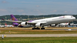 Photo of HS-TNF - Airbus A340-642 operated by Thai Airways International