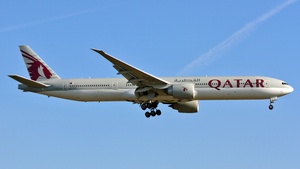 Photo of A7-BAC - Boeing 777-3DZ(ER) operated by Qatar Airways