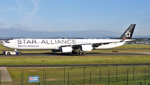Photo of ZS-SNC - Airbus A340-642 operated by South African Airways