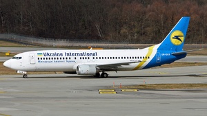 Photo of UR-GAX - Boeing 737-4Y0 operated by Ukraine International Airlines