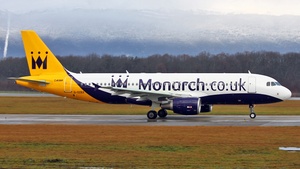 Photo of G-OZBX - Airbus A320-214 operated by Monarch Airlines