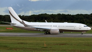 Photo of VQ-BOS - Boeing 737-8GQ(BBJ2) operated by Private