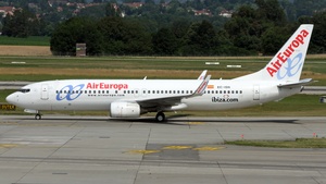 Photo of EC-ISN - Boeing 737-86Q operated by Air Europa