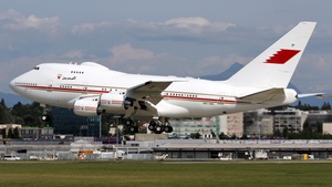 Photo of A9C-HAK - Boeing 747SP-Z5 operated by Bahrain Royal Flight